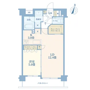 アルシア市が尾【2階】の間取り