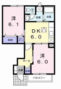 アヴァン パルク S【1階】の間取り