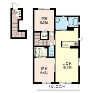 ロイヤルガーデンVIII【2階】の間取り