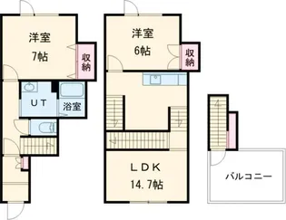rekasarika(レカサリカ)の間取り