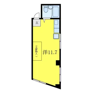 東宏ビル【3階】の間取り