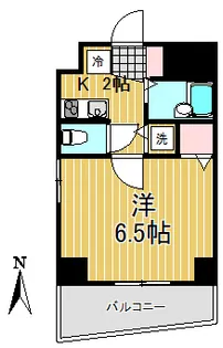 ティアラ目黒洗足【7階】の間取り