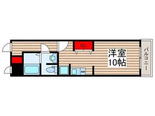 LE・ZINDE【4階】の間取り