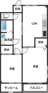 アトレ【2階】の間取り