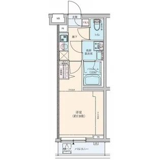 ロアール板橋桜川【4階】の間取り