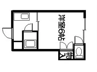 サンコート坂之上B棟【2階】の間取り