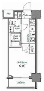 N stage武蔵浦和【6階】の間取り