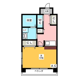 さるびあ牛田【1階】の間取り