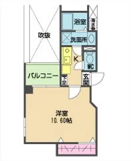 カーサ・ヴェルデ西洞院【5階】の間取り