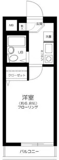 プライム池袋【1階】の間取り
