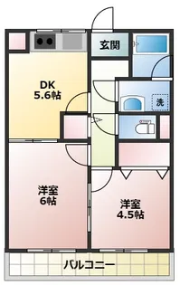 メゾン福泉【3階】の間取り