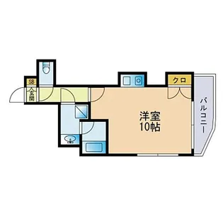 リリーフ大濠III【7階】の間取り