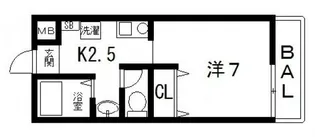 ドムスOgawa【2階】の間取り