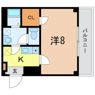 エトス金町C【3階】の間取り