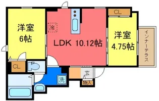Cielo Zen【1階】の間取り