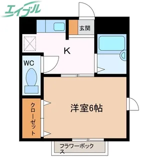 ジョイホーム【2階】の間取り