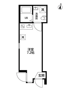 SBメゾン江北【1階】の間取り