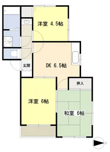 エクセレンス粕谷【2階】の間取り