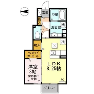 カレンデュラ【1階】の間取り