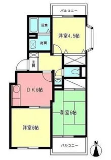 シャトルZ【3階】の間取り