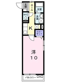 エムワン舞子【1階】の間取り