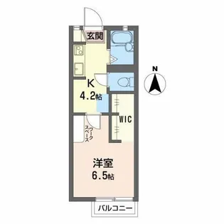 エバーグリーン裾花【2階】の間取り