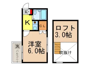 レオパレス21志村坂上第2【2階】の間取り