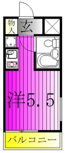 セレスティン我孫子【7階】の間取り
