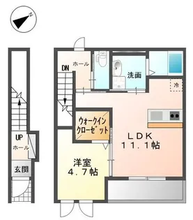ラディア【2階】の間取り