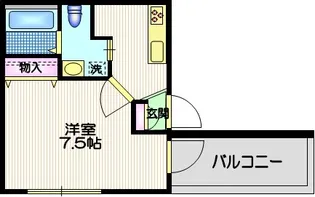 メゾン・ド・芝【4階】の間取り