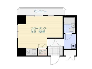 ライオンズマンション浅草【4階】の間取り