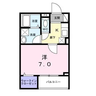 ベラシティ【2階】の間取り