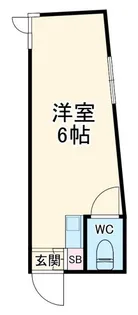 パレス天王町【1階】の間取り