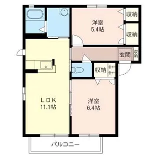 セリエ鵠沼 I【2階】の間取り