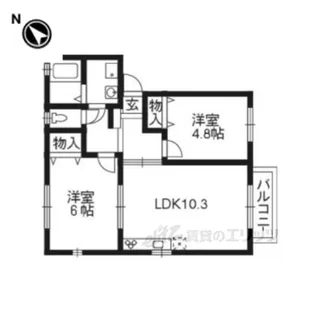 エクセレントYAMAMOTO【2階】の間取り