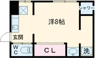 日暮里中央ハウス【2階】の間取り