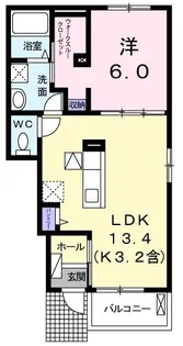 フォートレス【1階】の間取り