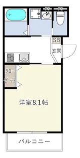 INOVE長瀬IV【3階】の間取り