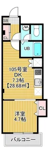 Charmant Maison【1階】の間取り