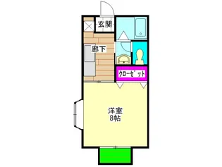 スワン【2階】の間取り