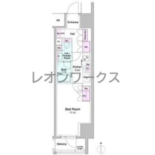 エスリードコート堺筋本町【10階】の間取り