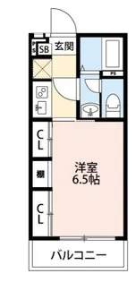 ヘスティア【1階】の間取り