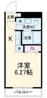 ガルテンコート【3階】の間取り