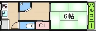 千本北文化【1階】の間取り