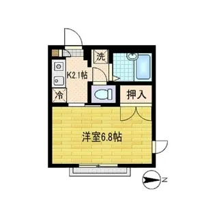 DIAS観音【2階】の間取り