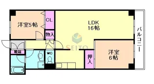 リアライズ千里中央【2階】の間取り