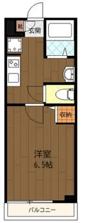 ララ フラッツ【2階】の間取り