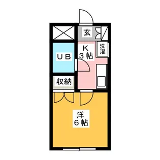 あさみビル【2階】の間取り