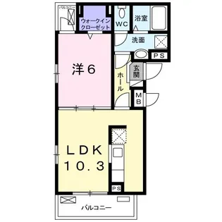 ファー ビヨンド III【3階】の間取り
