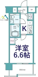 レグラス新横浜駅前【5階】の間取り
